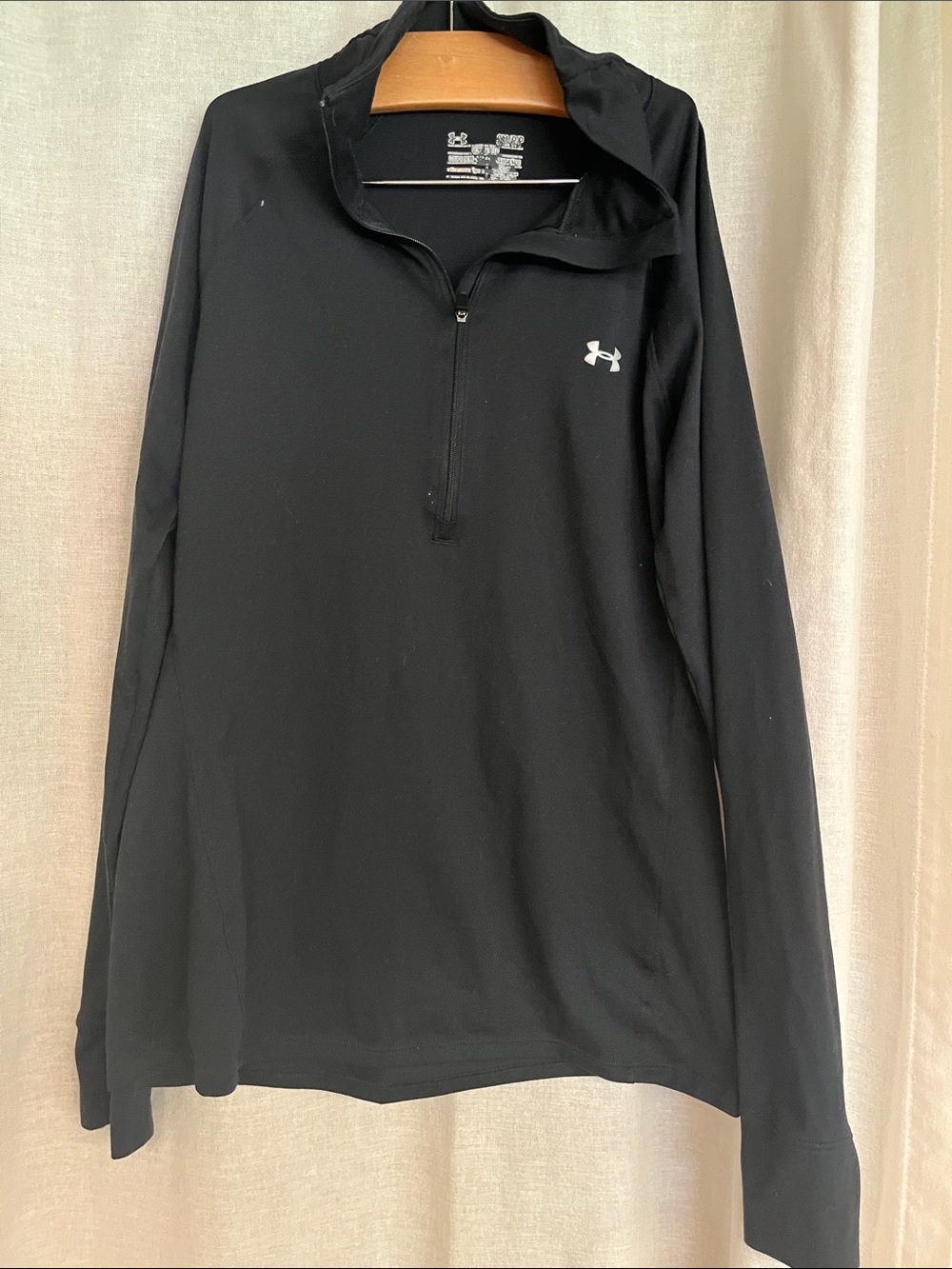 Under Armour Black Women's Half-Zip Training Pullover